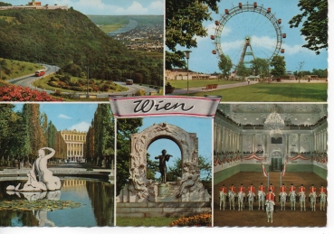 Ansichtskarte Wien - Mehrbildkarte